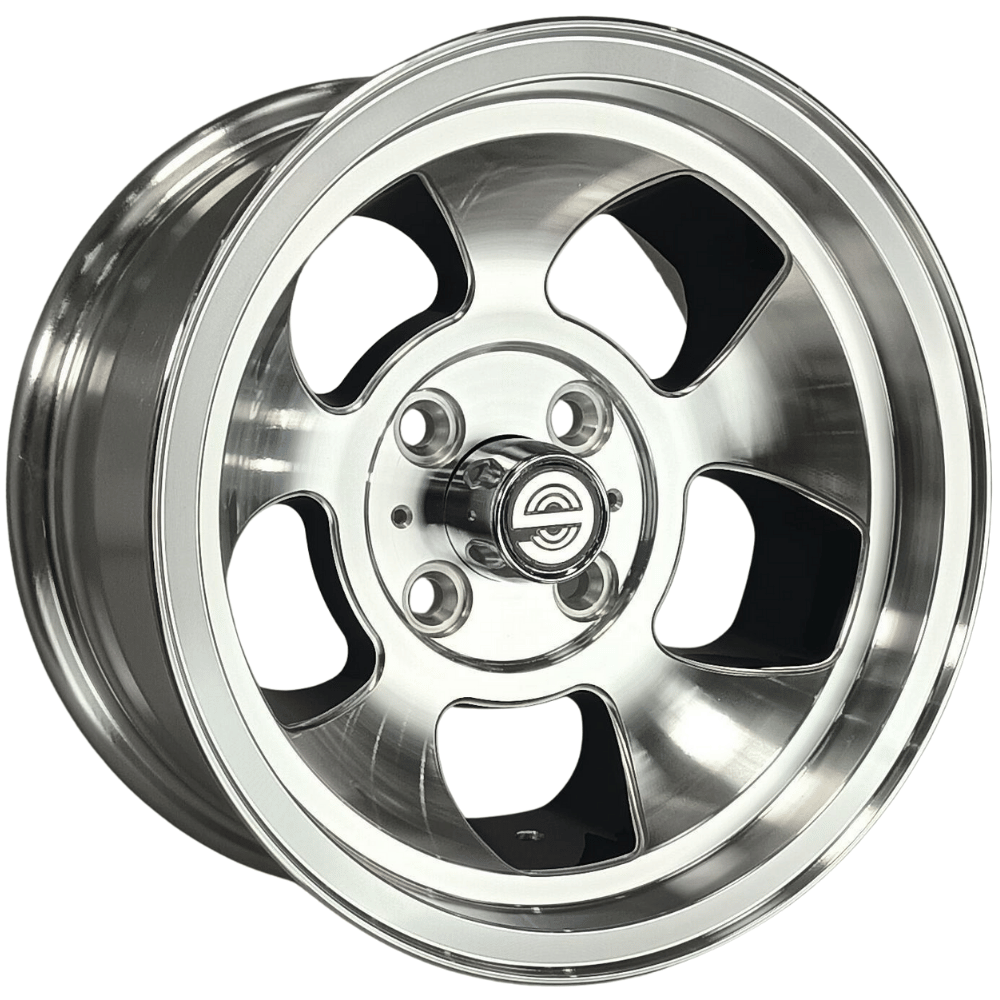 13 İnç 4X98 Şahin Arap Momo Black Machıned Machined Milling Jant Takımı