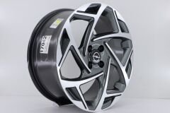 17'' İnç 5X115 Opel İnsignia Gun Machined  Jant Takım