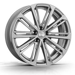 19 İnç 5x112 Audi Volkswagen Uyumlu Crystal Silver Jant Takımı | R1 Wheels