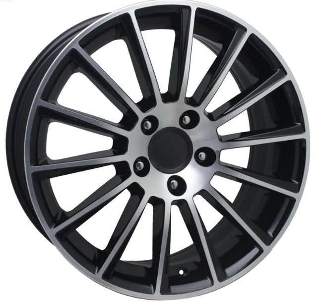 19'' 5x112 Mercedes Black Diamond Jant Takım
