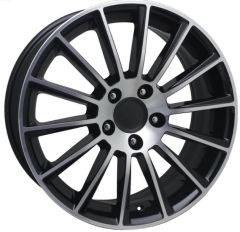 19'' 5x112 Mercedes Black Diamond Jant Takım