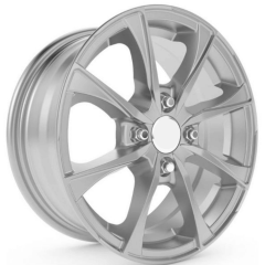 14 İnç 4X100 Hyundai Renault Fiat Opel Honda Dacia Shiny Silver Jant Takımı