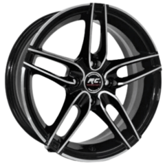 14 inç 4x100 Honda Hyundai Toyota Uyumlu Black Polish Jant Takımı | R1 Wheels