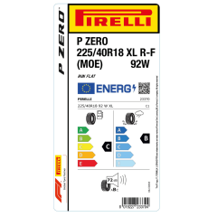Pirelli 225/40R18 92W XL P Zero Yaz Performans Lastiği ( 2024 )