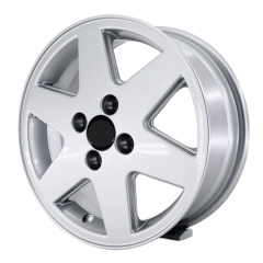 14 İnç 4x98 6 Kollu Fiat Honda Toyota Tofaş Uyumlu Silver Jant Takımı | R1 Wheels