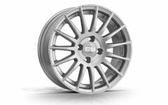 15 İnç 4x100 Renault Honda Opel Uyumlu Cristal Silver Jant Takımı | R1 Wheels