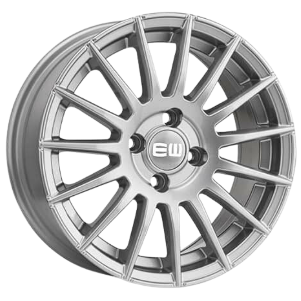 15 İnç 4x100 Renault Honda Opel Uyumlu Cristal Silver Jant Takımı | R1 Wheels