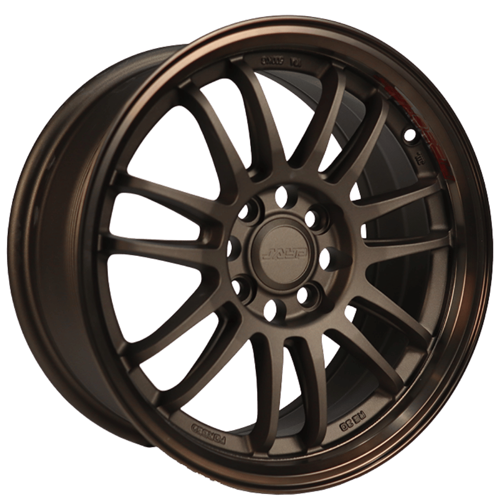 15 İnç 4x100 Honda Hyundai Opel Uyumlu Bronze Machine Lip Jant Takımı | R1 Wheels
