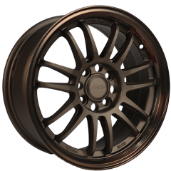 15 İnç 4x100 Honda Hyundai Opel Uyumlu Bronze Machine Lip Jant Takımı | R1 Wheels