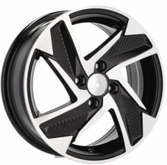 15 İnç 4X100 Hyundai Black Polish Jant Takımı