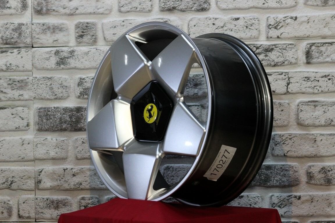 17 İnç 5X100 Golf Jetta Seat Scirocco Audi Passat T-Rock Ferrari Silver