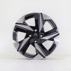 15 İnç 4X100 Fiat Renault Honda Hyundai Opel Black Polish Jant Takımı