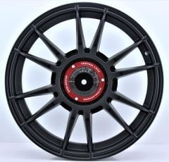 18 İnç 5X112 Volkwagen Seat Skoda Kapaklı Ultrasport Matt Black Jant Takım