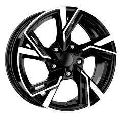 15 İnç 5X100 Toyota Subaru Volkswagen Uyumlu Black Diamond Jant Takımı