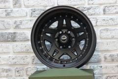 15 İnç 6X114.3 Nissan Navara Mercedes X Class Off-Road Matt Black Jant Takımı