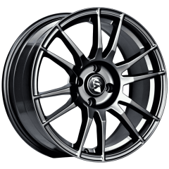 17 İnç 5x100 Volkswagen Skoda Ultrasport Matt Gun Metal Jant Takımı | R1 Wheels