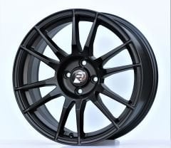 17 İnç 5X100 Audi Seat Skoda Volkswagen Ultrasport Matt Black Jant Takımı