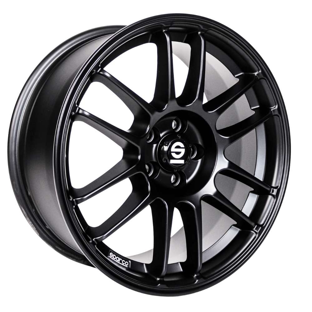 17 İnç 5x112 VW Audi Mercedes Uyumlu Sparco Black Jant Takımı