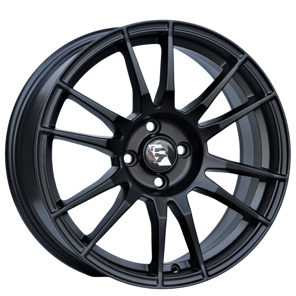 17 İnç 5x100 Audi Skoda Volkswagen Ultrasport Matt Black Jant Takımı  | R1 Wheels