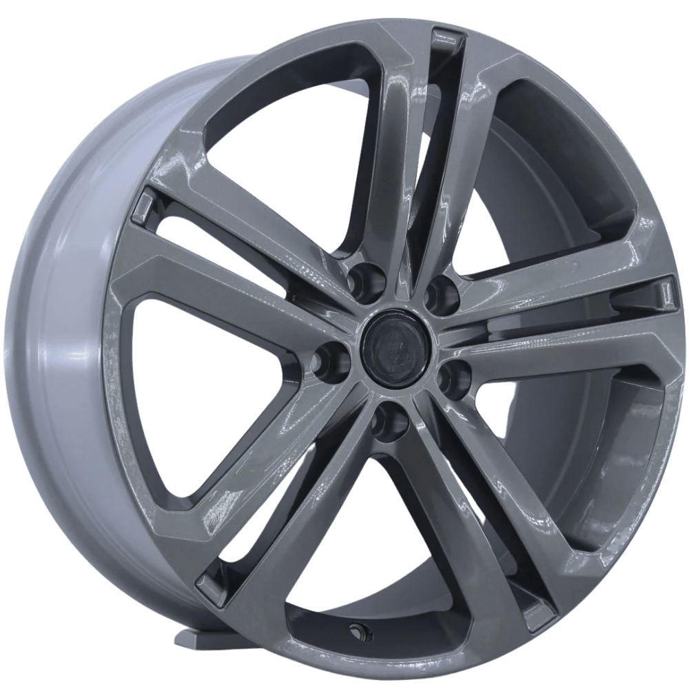 18 İnç 5X112 Audi Wolksvagen Seat Skoda Uyumlu Titanium Gray Jant Takımı