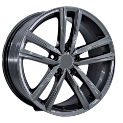 19 İnç 5x112 Volkswagen Passat Uyumlu Gun Metal Jant Takımı | R1 Wheels