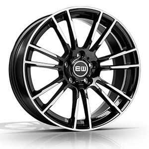 18 İnç 5X120 Bmw Uyumlu Black Lip Polish Jant Takımı