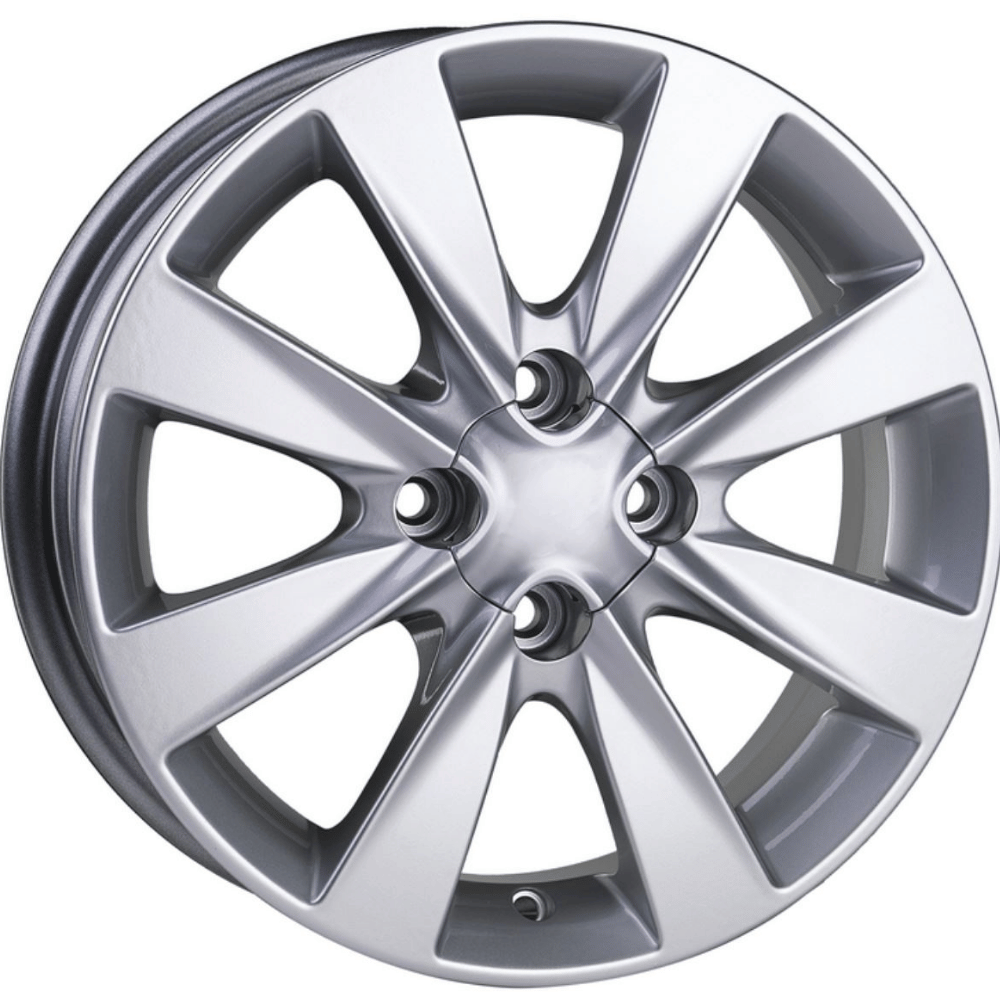 15 İnç 4x100 Hyundai Honda Toyota Uyumlu Silver Jant Takımı // R1 Wheels
