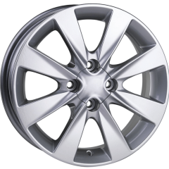 15 İnç 4x100 Hyundai Honda Toyota Uyumlu Silver Jant Takımı // R1 Wheels