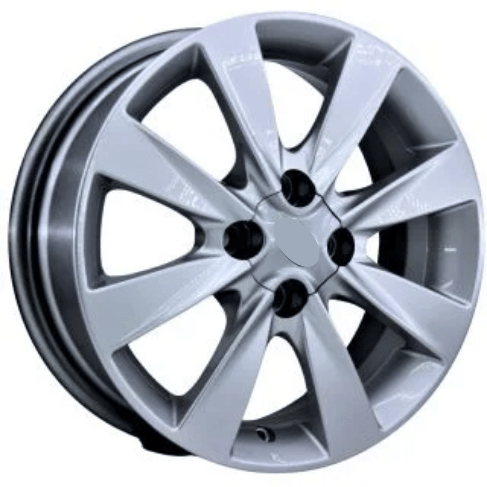 15 İnç 4x100 Hyundai Renault Opel Fiat Uyumlu Silver Jant Takımı | R1 Wheels