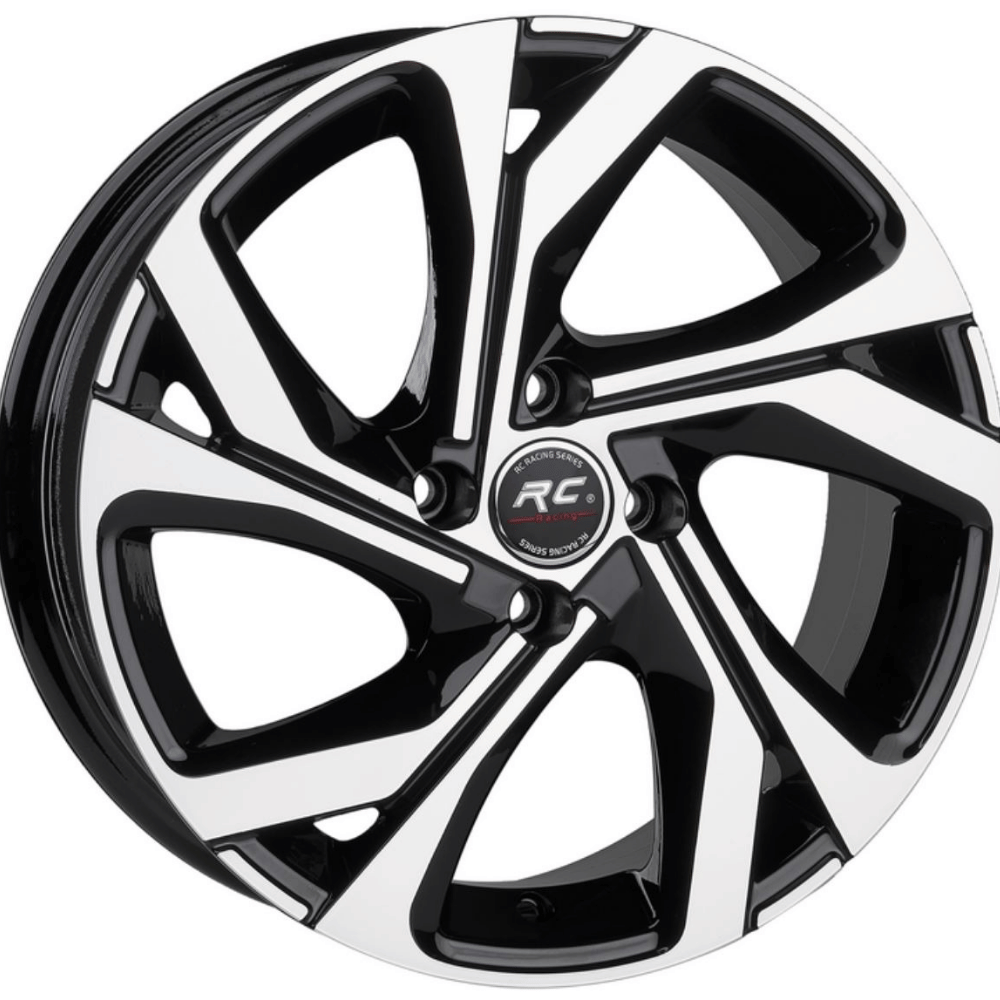 16 İnç 4X100 Honda Toyota Hyundai Uyumlu Black Face Jant Takımı