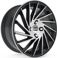 14 İnç 4X100 Fiat-Honda-Renault-Dacia Black Machined Jant Jant Takım