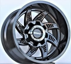 20 İnç 6X139.7 Ford Ranger Toyota Hılux Black Off-Road