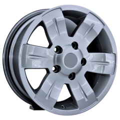 16 İnç 5x130 Ducato Jumper Boxer Uyumlu Silver Jant Takımı | R1 Wheels