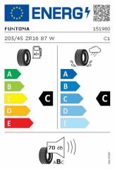 Funtoma 205/45R16 TL 87W REINF ROADFUN SPORT