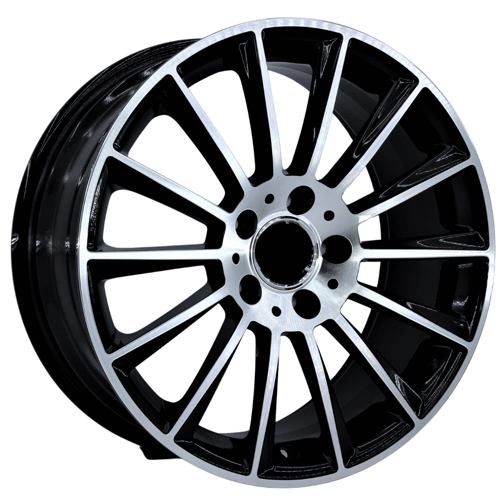 16 İnç 5X112 Mercedes Uyumlu Black Face Jant Takımı