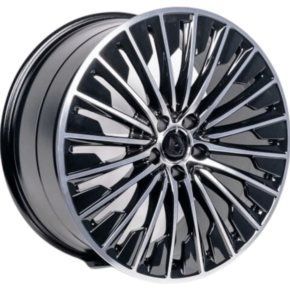 20 İnç 5X112 Mercedes E Klass C Klass S Klass Maybach Black Polısh Jant Takımı