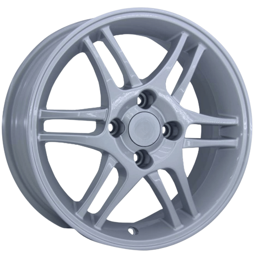 15 İnç 4x100 Honda Civic & Jazz Uyumlu Güvenlik Paket Silver Jant Takımı | R1 Wheels
