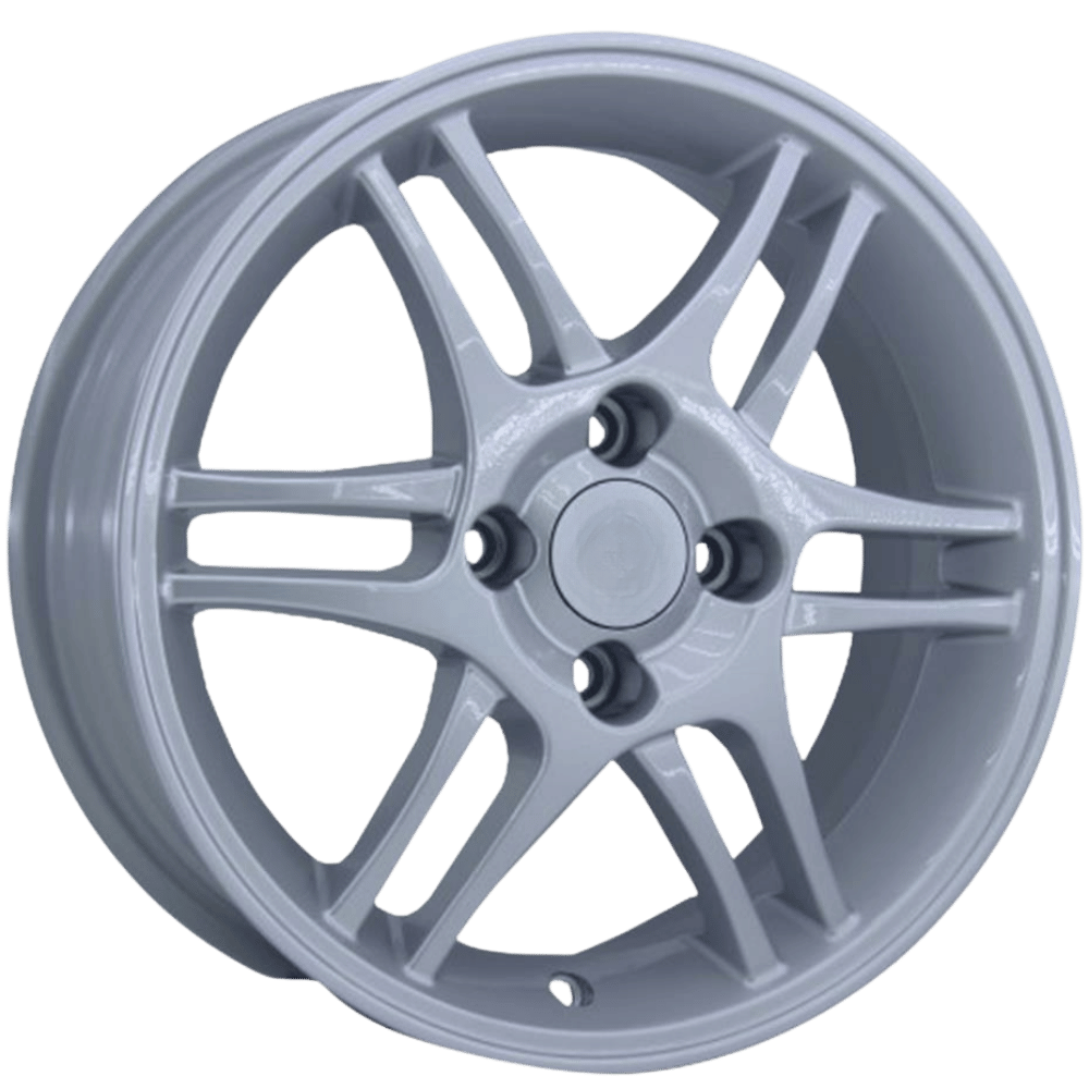15 İnç 4x100 Honda Civic & Jazz Uyumlu Güvenlik Paket Silver Jant Takımı | R1 Wheels