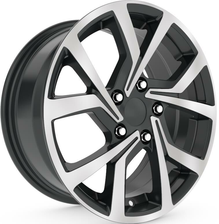 16'' 5x100 Seat Skoda Volkwagen Black Diamond Jant Takım