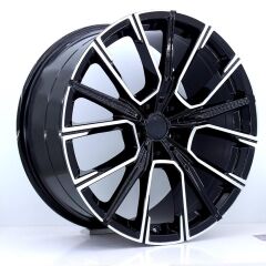 20 İnç 5x112 Mercedes & BMW Uyumlu Black Polish Jant Takımı | E, C, S Serisi ve Maybach İçin Şık Seçim