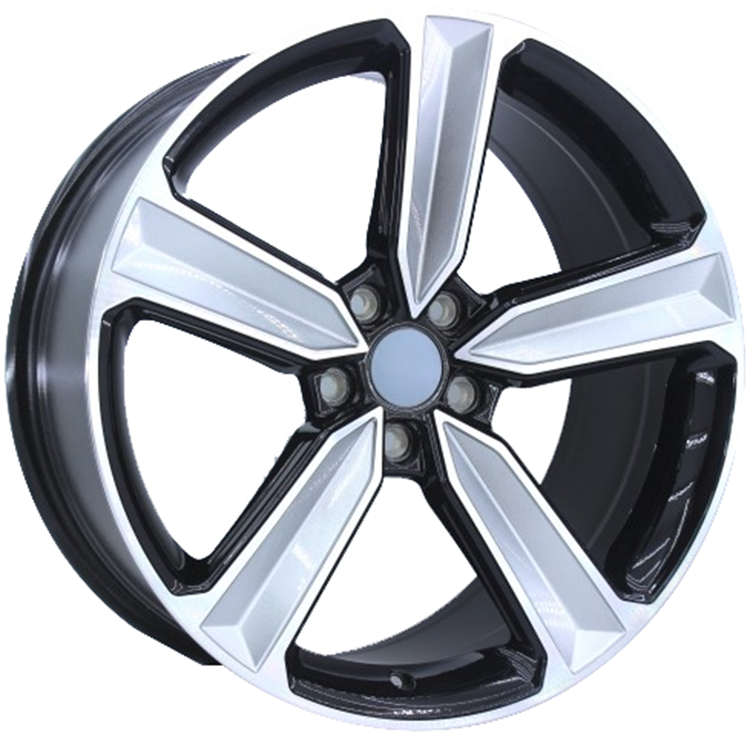 17 İnç 5X105 Opel Astra Chevrolet Cruze Uyumlu Deep Black Silver Diamond Jant Takımı