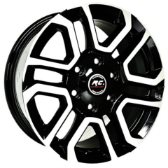 16 İnç 5x130 Fiat Ducato Peugeot Boxer Citroen Jumper Uyumlu Black Face Jant Takımı