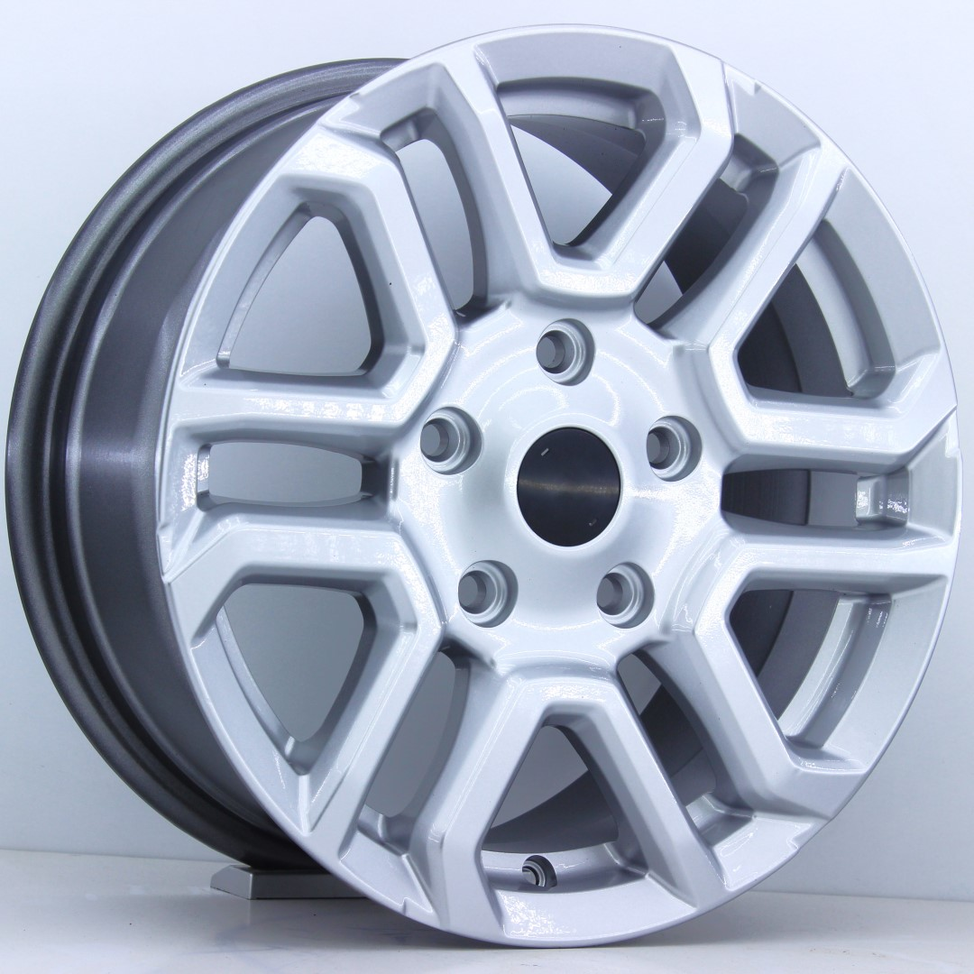 16 İnç 5X130 Citroen Jumper Fiat Ducato Peugeot Boxer Silver Jant Takımı