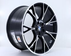 19'' İnç 5X120 Bmw F30-F33-F36 Black Machined  Jant Takım