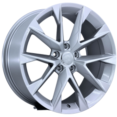 18 İnç 5X100 Seat Polo Skoda Akrep Jant Silver Takım