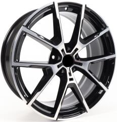 20 İnç 5X120 Bmw F30 F10 G Seri 3 Seri 5 Seri Black Polish Jant Takımı