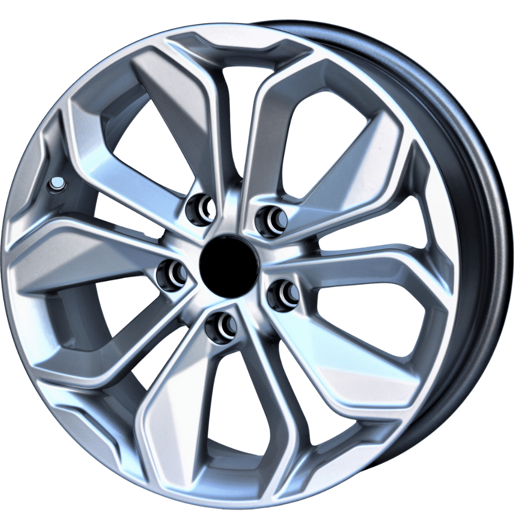 16 İnç 5x114.3 Renault Megane Toyota Kia Uyumlu Silver Jant Takımı | R1 Wheels