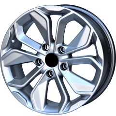 16 İnç 5x114.3 Renault Megane Toyota Kia Uyumlu Silver Jant Takımı | R1 Wheels
