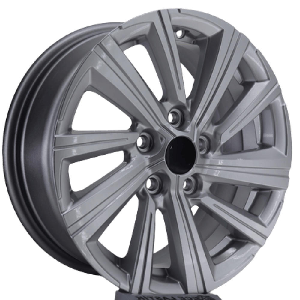 16 İnç 5x114.3 Toyota Honda Renault Hyundai Kia Uyumlu Silver Jant Takımı | R1 Wheels