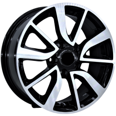 16 İnç 5X114.3 Renault Megane Honda Hyundai Dacia Uyumlu Silver Jant Takımı